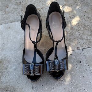 Black Patent Leather Christian Louboutin Heels